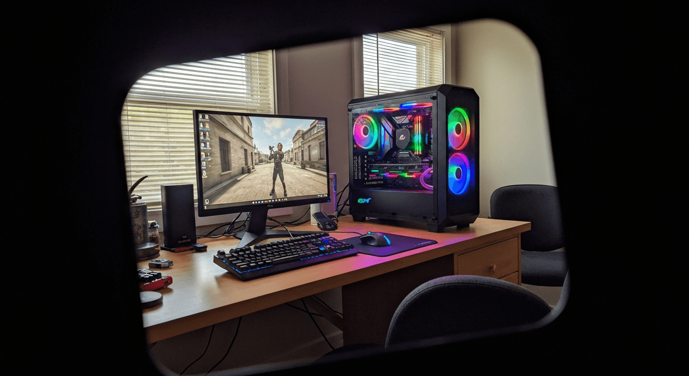 Gaming PC — RTX 4070, Ryzen 9, 32GB RAM, 2TB SSD