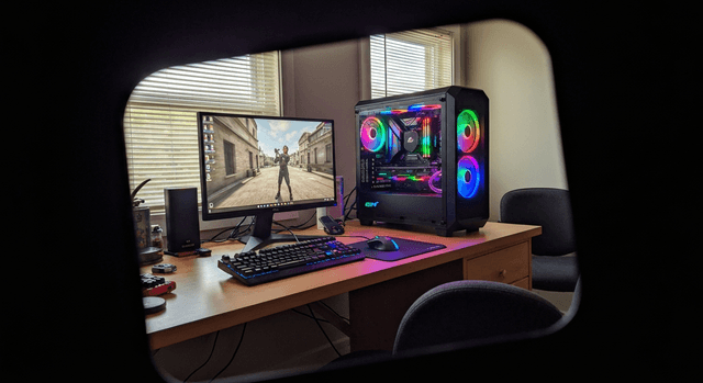 Gaming PC — RTX 4070, Ryzen 9, 32GB RAM, 2TB SSD