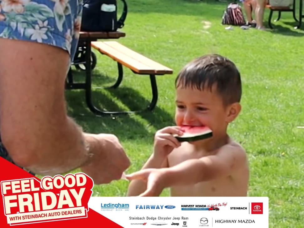 Serving up cool treats on Feel Good Friday
