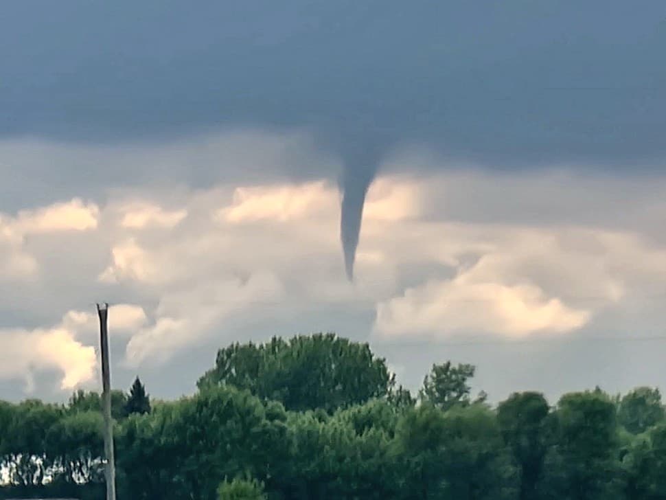 Environment Canada investigating the possibility of tornadoes Wednesday