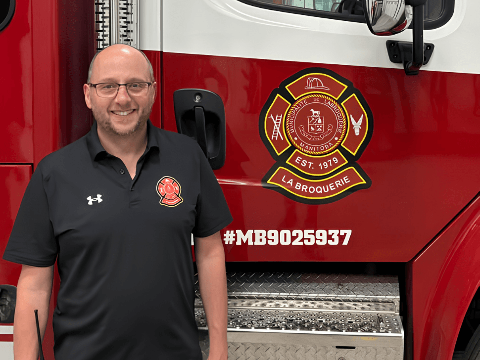 "Some big shoes to fill": Gagnon takes over as La Broquerie Fire Chief